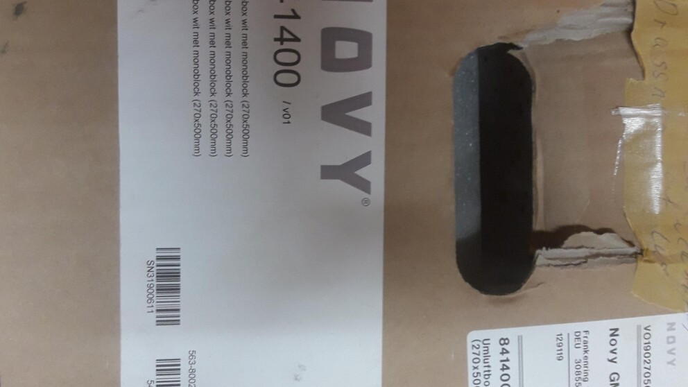 Novy Umluftbox mit Monoblock weiß
270x500mm
für Maxi Pure'line, Pure'line (Compact), Mini Pure'line, Touch, Glass'line, 814